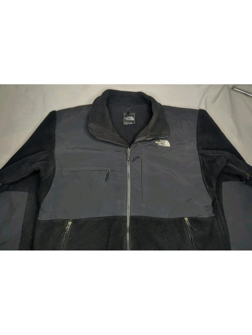 The North Face Polartec Denali Fleece Jacket Mens XL X-Large Black Retro Classic